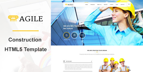 Read more about the article Agile Building & Construction WordPress Theme